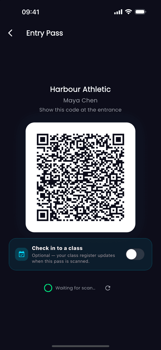 A digital entry pass that always works